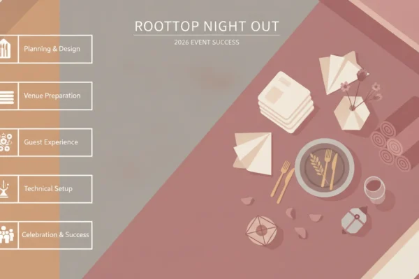 Rooftop Night Out: 5 Steps to 2026 City Event Success