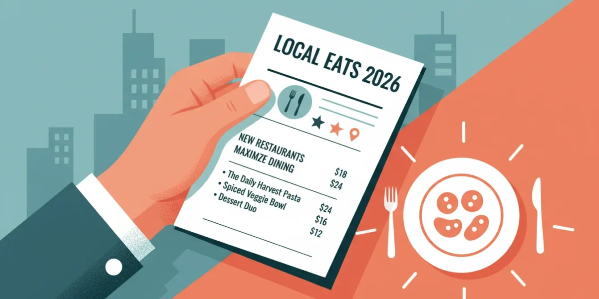 New Local Restaurants: Maximize Your 2026 Dining