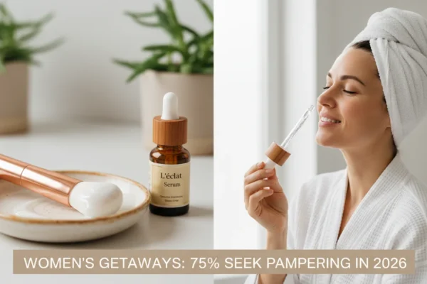 Women’s Getaways: 75% Seek Pampering in 2026