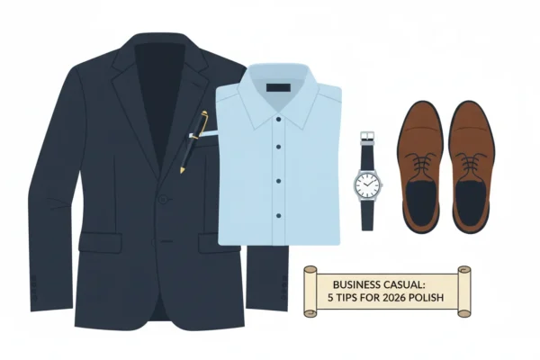 Business Casual: 5 Tips for 2026 Polish